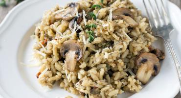 Quick and Easy Mushroom Risotto