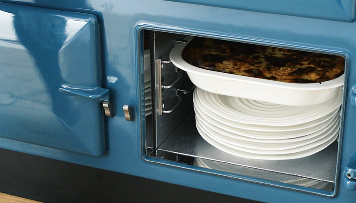 Warming Oven on the AGA eR3 Series Range