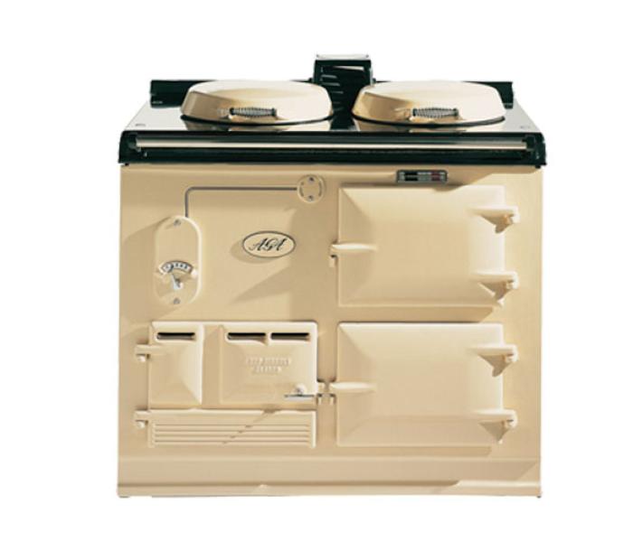 Original AGA cast iron range cooker in Cream