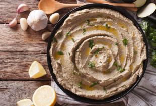 Aubergine and Coriander Pâté